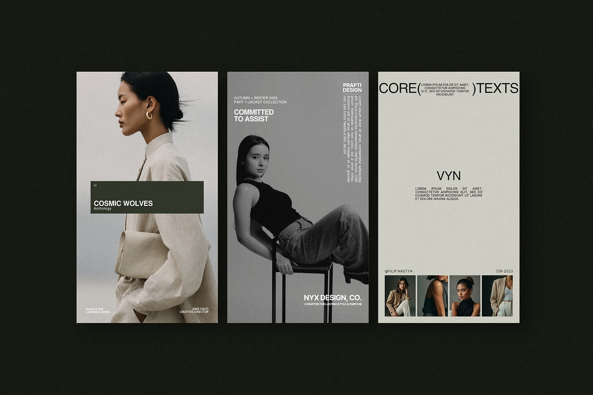 ZORA | Instagram Post & Story (III), a Social Media Template by The Aesthetic Studio (Photo 2 of 10)