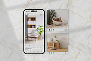 Instagram Post Mockups, an Advertising Mockup by Alhaytar (Thumbnail 2 of 3)