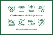 36 Christmas Holiday Icons, an Icon by Furnace (Thumbnail 3 of 5)