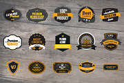 30 Vector Badges, an Object Graphic by VL Shop (Thumbnail 3 of 3)