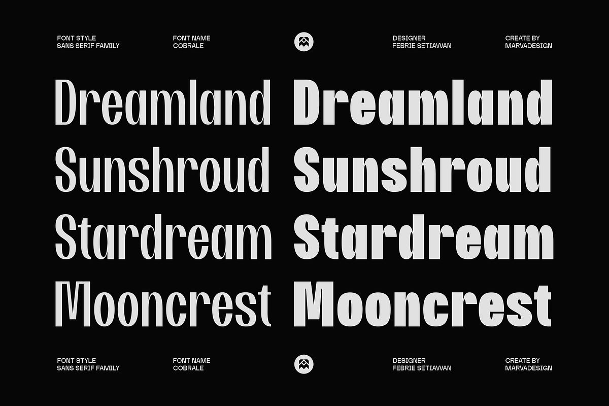 Cobrale - Family Grotesk, a Sans Serif Font by Marvadesign (Photo 5 of 12)