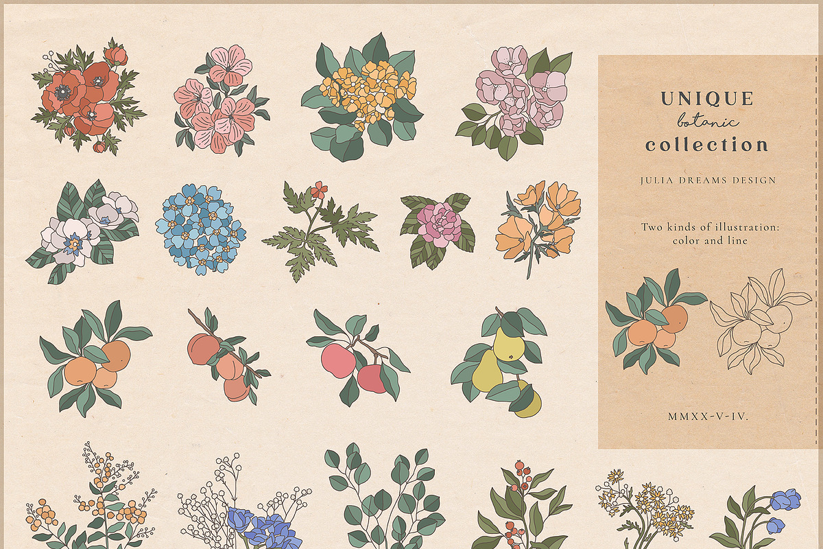 Unique Botanic Collection, a Technology Illustration by Julia Dreams (Photo 3 of 10)
