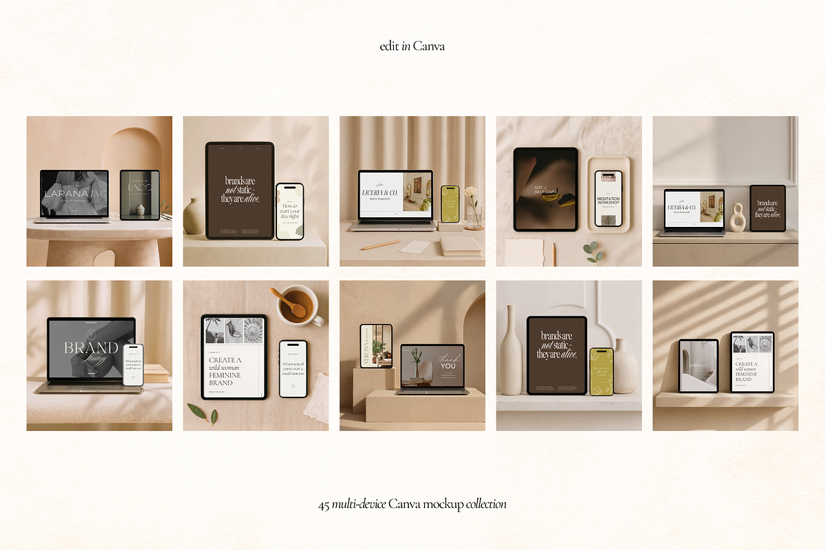 45 Multi Device Canva Mockups, a Mac Mockup by Matisse Studio (Photo 8 of 9)