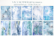 Ocean watercolor summer background, a Texture Graphic by Yuliya Derbisheva (Thumbnail 7 of 18)