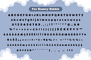 Fox Bouncy Font, a Symbol Font by Fox7 By Rattana (Thumbnail 10 of 11)