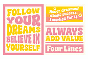 50% Mint Dayz Retro Rounded Display, a Sans Serif Font by Four Lines Std. (Thumbnail 2 of 11)