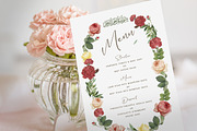 Islamic Flowers Invitation Set, an Invitation Template by Aarley Kaiven (Thumbnail 4 of 5)