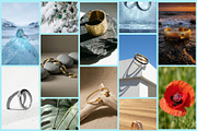 Golden Adornments, a Background Graphic by AI Petr Creative Agency (Thumbnail 4 of 7)