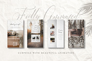 ANIMATED Rustic Paper Instagram Pack, a Social Media Template by Eviory (Thumbnail 6 of 14)