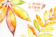 Bright Autumn. Watercolor collection, an Illustration by OctopusArtis (Thumbnail 2 of 6)