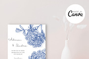 Asian Floral Wedding Invite - C1, an Invitation Template by YeeqsWedding (Thumbnail 6 of 9)