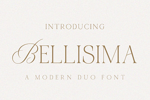 Bellisima A Duo Font, a Handwritten Font by Prestige Artsy Studio