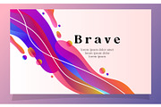 Abstract gradient background 20 set, a Decorative Illustration by foxndeer (Thumbnail 3 of 4)