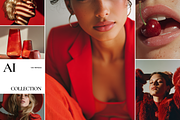 136 Red Fashion Stock Images, a Beauty & Fashion Photo by Welovegraphics (Thumbnail 4 of 10)