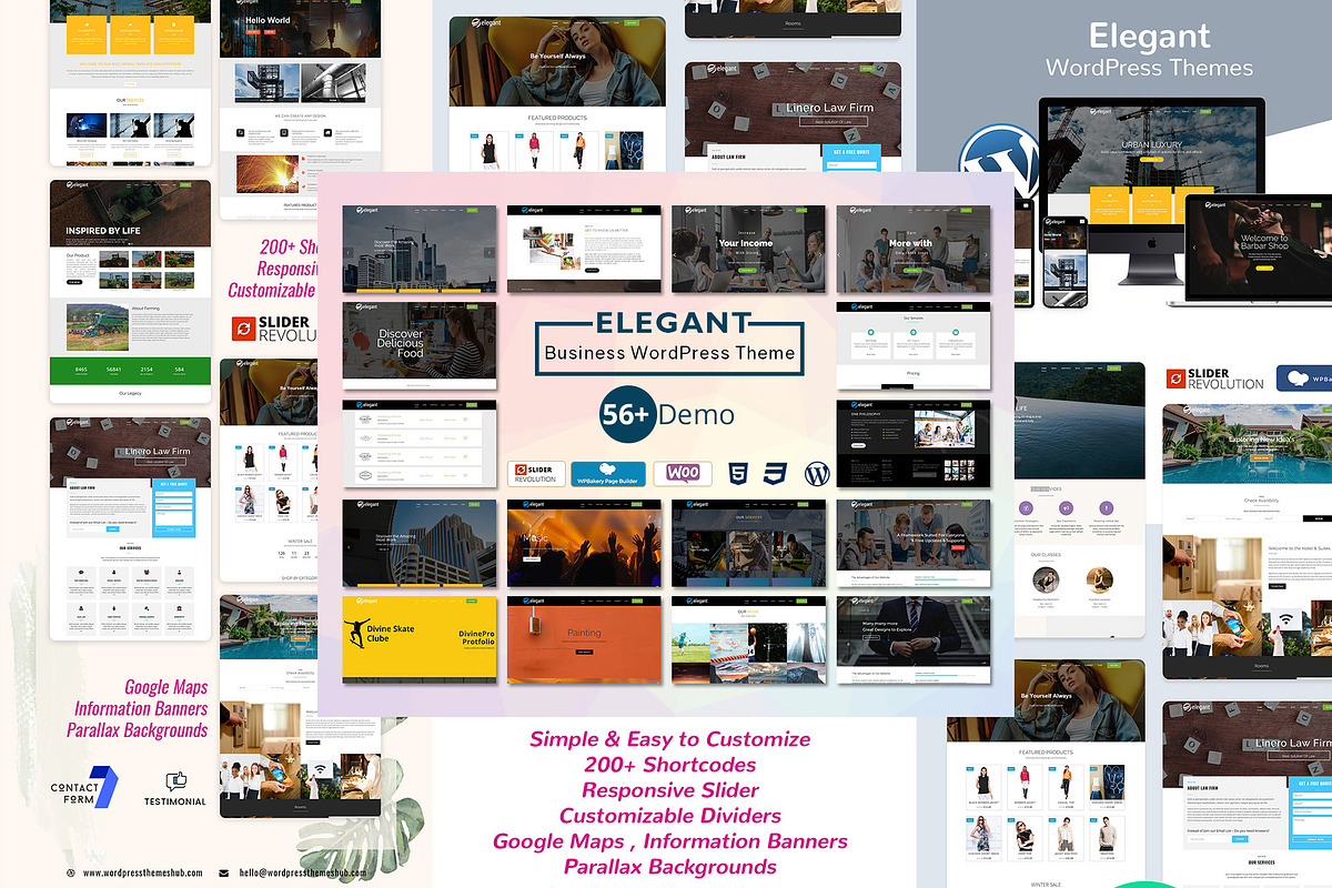 Elegant - Business WordPress Theme, a WordPress Template by MultipurposeThemes