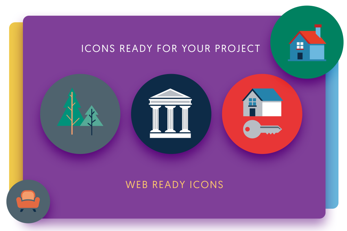 50 Real Estate Icons, an Icon by Dighital (Photo 3 of 6)