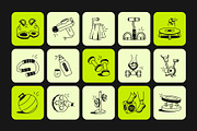 Animated Gym Doodle Icons, an Outline Icon by Vectors Market (Thumbnail 3 of 4)