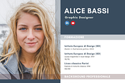 Resume template | Canva, a Templates & Theme by Strategie Creative (Thumbnail 6 of 6)