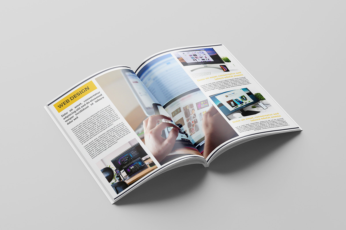 Multipurpose Portfolio, a Brochure Template by retrographix (Photo 5 of 8)