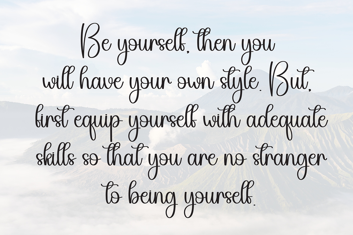 Friend Rainbow | Script Font, a Handwritten Font by Scratchones (Photo 6 of 9)