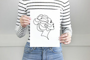Woman Minimal Line Art Collection, an Illustration by velychko.ua (Thumbnail 17 of 18)