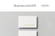 Business Card Mockup Template Bundle, a Business Card Template by PrintPixel (Thumbnail 35 of 104)