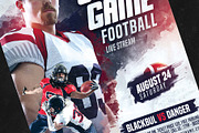 Super Game Football Flyer, a Flyer Template by Tarommir (Thumbnail 3 of 3)