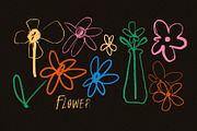 Scribbled flowers, a Decorative Illustration by Twisted Tail (Thumbnail 4 of 6)