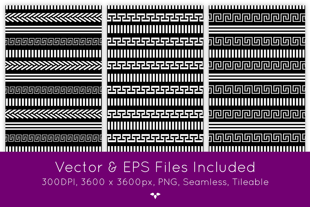 Tribal Patterns, a Pattern Graphic by HMJS Designs (Photo 4 of 6)