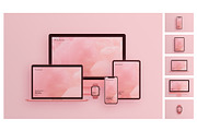 360 device mockup bundle iphone, a Device Mockup by FoundImages (Thumbnail 50 of 84)