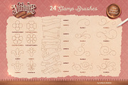 Vintage Lettering Toolkit, a Brush Add-On by Aurelie Maron (Thumbnail 4 of 9)