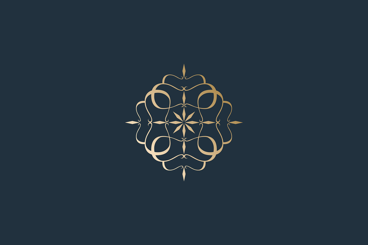 Golden Beauty Mandala Logo, a Branding & Logo Template by juliawan