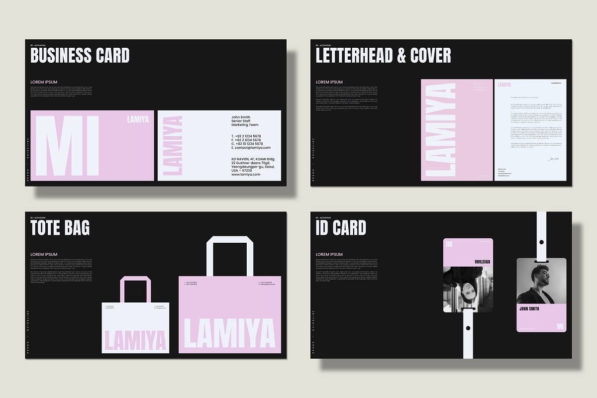 LAMIYA | Brand Guideline Template, a Presentation Template by shaondesigns (Photo 7 of 11)