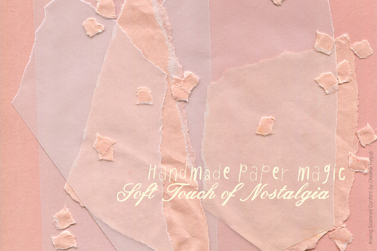Scanned Confetti Paper Textures Pack, a Texture Graphic by Oksana Trygub (Photo 4 of 17)