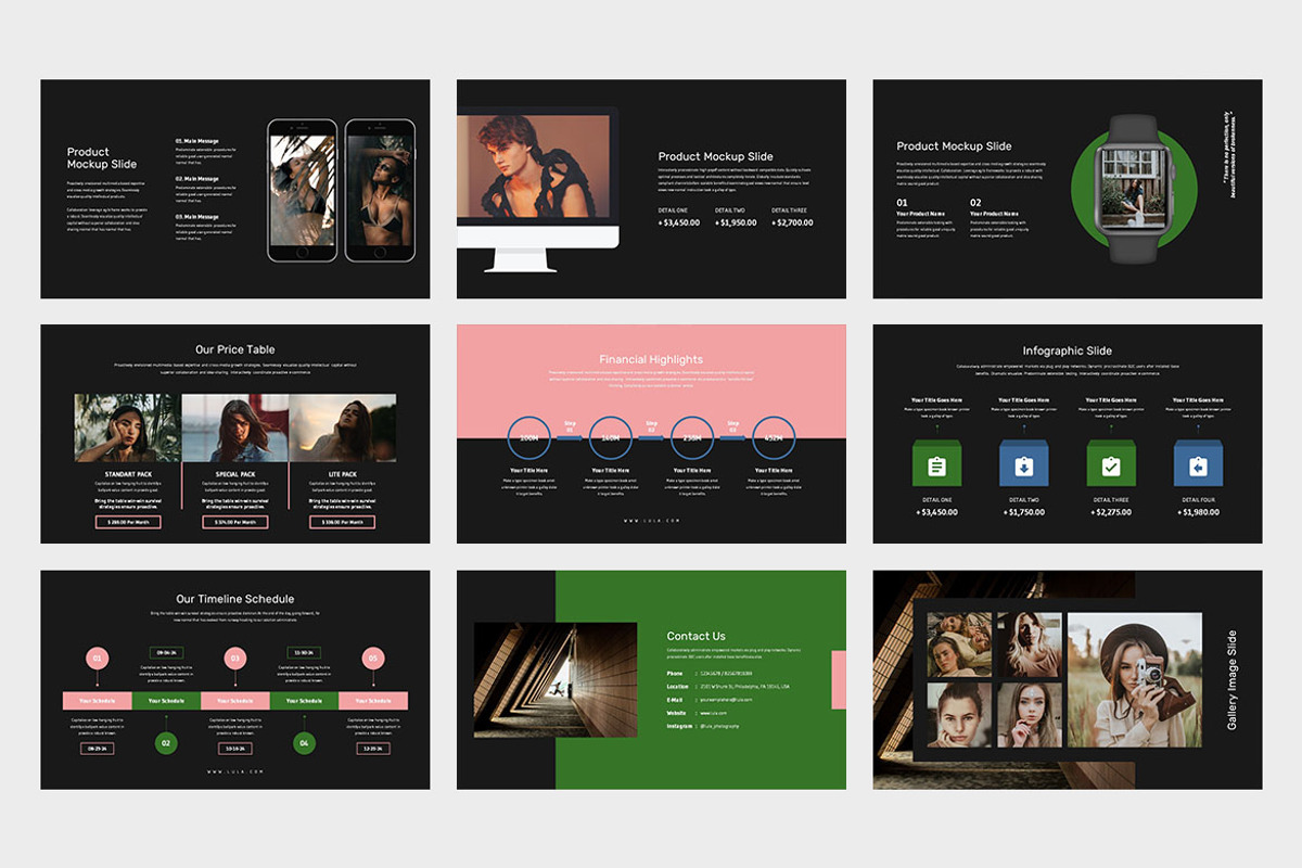 Lula : Photography Powerpoint, a Presentation Template by Punkl Camp (Photo 8 of 9)