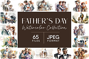 Fathers Day Watercolor Collection, a Person Illustration by artsy-fartsy (Thumbnail 1 of 6)