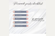 45 fashion social media post, a Social Media Template by Cute Little Workshop (Thumbnail 3 of 5)