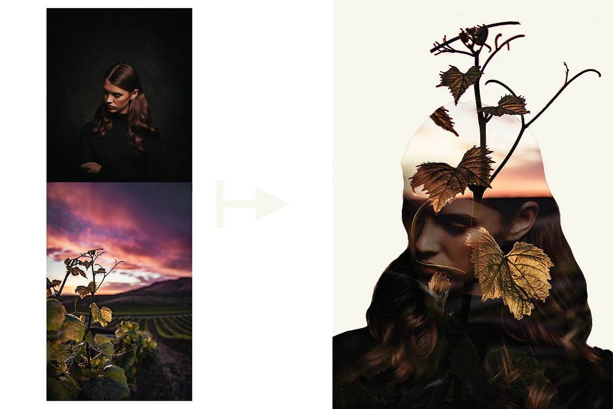 Super Double Exposure, an Action Add-On by Voleshads (Photo 6 of 7)