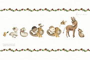 Holy Night - Nativity Scene, an Animal Illustration by Flora+Bear (Thumbnail 4 of 11)