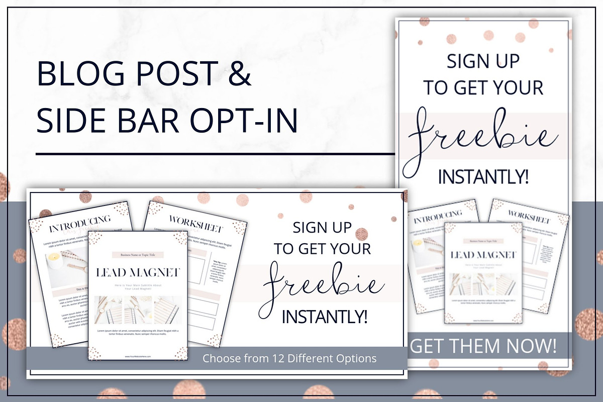 Lead Magnet Freebie Canva InDesign, a Magazine Template by Lady Boss Studio (Photo 9 of 10)