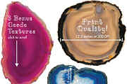 Gemline-5 Free Bonus Textures, a Slab Serif Font by Liz Conley Design (Thumbnail 5 of 5)