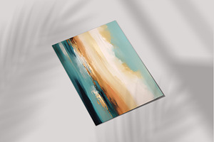 Abstract Sky Oil Painting