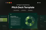 Banking Investor Pitch Deck, a Presentation Template by pickolabstudio (Thumbnail 1 of 6)