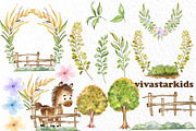 Farm animals png Barnyard Animals, an Animal Illustration by vivastarkids (Thumbnail 3 of 8)
