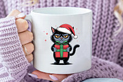FunnyChristmat Cat Lovers Png, an Illustration by Daily.Designs (Thumbnail 3 of 5)