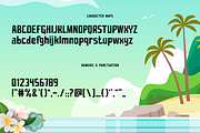 Hawainas - Tropical Cartoon Font, a Sans Serif Font by Modestype Studio (Thumbnail 10 of 11)