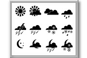 Weather vector Icons - sun, moon, an Object Graphic by RODINA (Thumbnail 3 of 3)