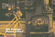 Old Grunge Photo Effect, a Layer Style Add-On by WudelMbois Studio (Thumbnail 1 of 3)