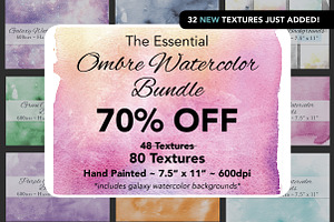 Essential Ombre Watercolor Bundle