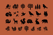 Autumn Nature & Botanical Clipart, a Decorative Illustration by NatalieArtShop (Thumbnail 2 of 16)